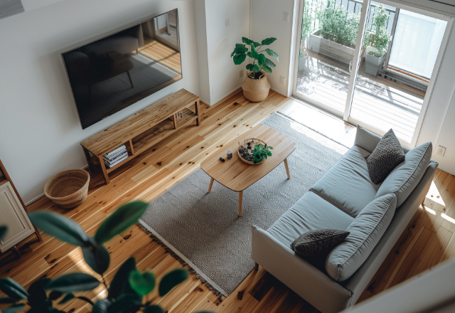 内観　リビング　写真