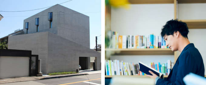 外観　男性　写真