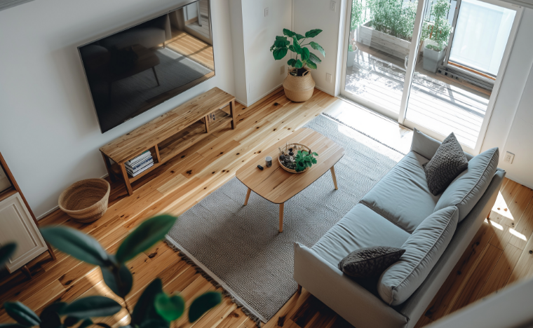 リビング　内観　写真