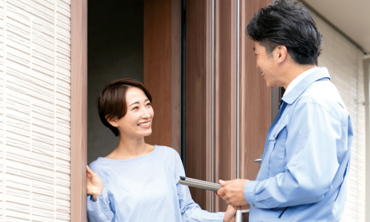 お施主様　スタッフ　写真